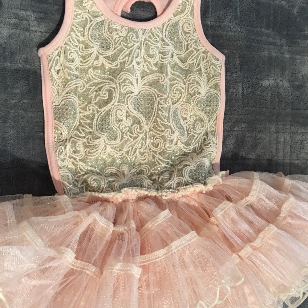 Baby pink tutu dress